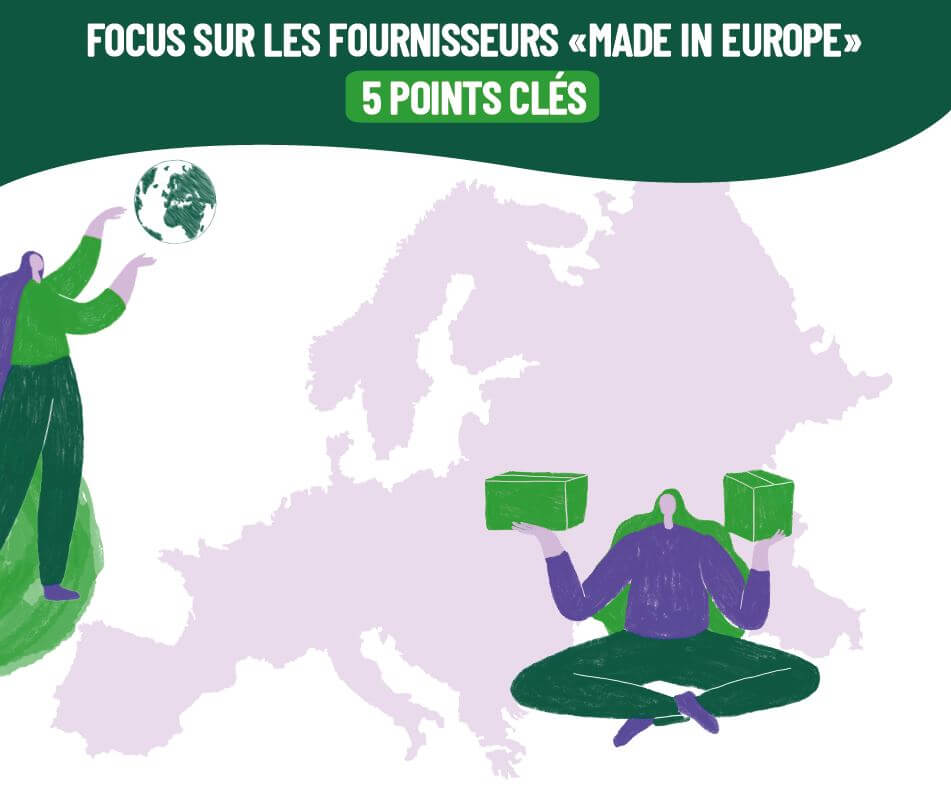 Infographie : Focus sur les fournisseurs «Made in Europe»