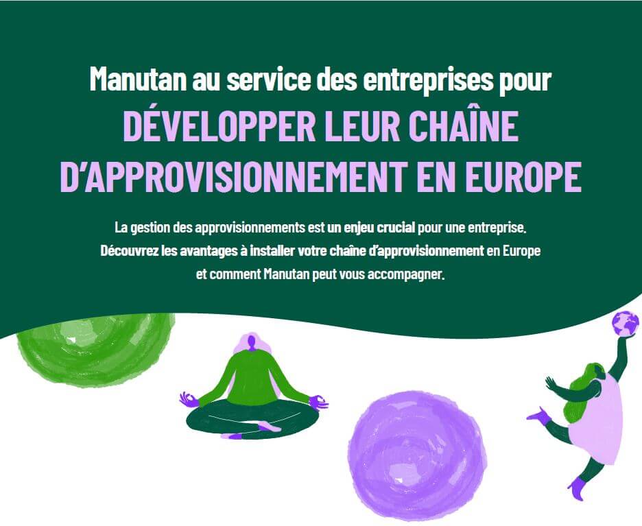 Infographie : Manutan au service des entreprises pour développer leur chaîne d’approvisionnement en Europe